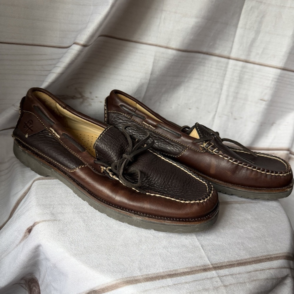 Ernest Hemingway Loafers Mens 8.5 M Brown Leather Slip On Shoes